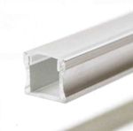PROLUMIA - ECO-Line opbouwprofiel - H.15 mm L.2 m - Aluminium