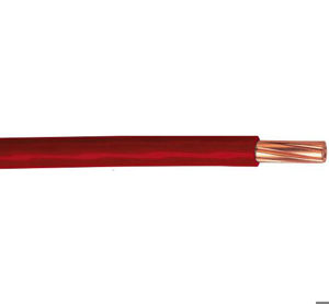 VOB kabel / draad 10 mm² Eca - rood (H07V-R) - VOB10RO