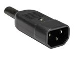 Velleman - Mannelijke ac-connector - voor kabel - 10 a