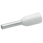 KLAUKE - Geisoleerde adereindhuls 0,5 wit L=8mm 