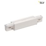 SLV LIGHTING - HV 3 Circuit Track - Eutrac Longitudinal Connector - Wit