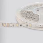 PROLUMIA - LED strip SILVER IP62, 24VDC 14,4W/m 60 LEDs/m RGB+2400K (Rol van 5 mtr)