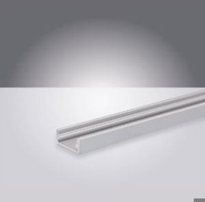 PROLUMIA - Aluminium profiel 5m wit RAL 9003 mat Opbouw, 8mm, wit