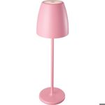 MEGAMAN - Garden tafellamp op batterijen IP54 roze