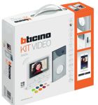Bticino, videofoon kit met 1 drukknop Linea 3000 + Classe100X16E