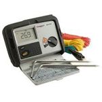 MEGGER - Aardingsmeter , 2 en 3 pins meetmethode, digitaal, incl. draagkoffer, kabels en testpinnen