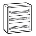 Legrand - Wandkast XL³ 160 - 3 rijen metaal-72 modules-zonder deur