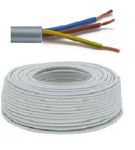 Flexibele VTMB 4G4 kabel (H05VV-F) - per meter of op rol - VTMB4G4GR - Grijs 