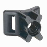 Legrand - Voetstukje schroefbevestiging zwart - Colson kabelb. br 9 mm