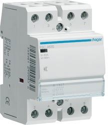 Hager - Contactor geruisloos - 4x40A - 230V - 4NO