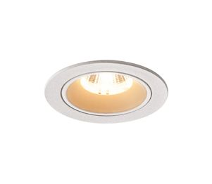 SLV LIGHTING - NUMINOS DL S, indoor led plafondinbouwarmatuur wit/wit 2700K 55°