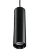 SG LIGHTING - ZIP Tube Mini pendel zwart 2700K