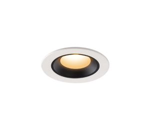 SLV LIGHTING - Numinos® Xs, Plafondinbouwarmatuur Wit / Zwart 4000K 55°