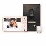 Aiphone - Videokit Met 7" Monitor & Inbouwdeurpost, Black Edition