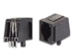 Velleman - Modulaire connectors rj10 4p4c voor pcb, haaks