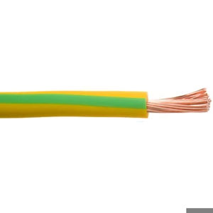 Câble VOB 16 mm² Eca - jaune / vert (H07V-R) - VOB16GG