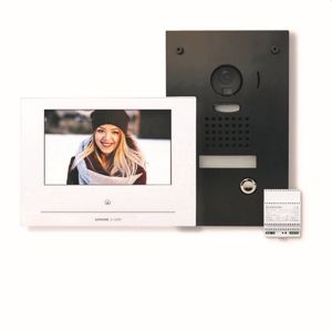 Aiphone - Videokit Met 7" Wifi Monitor & Inbouwdeurpost , Black Edition